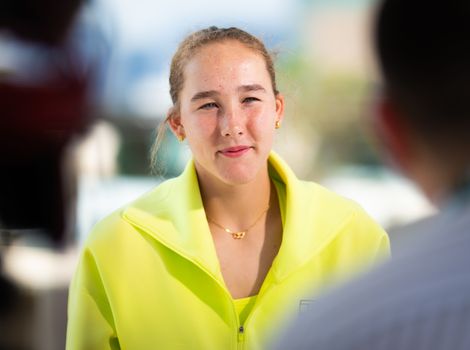 Mirra Andreeva Dubai Media Day 2026