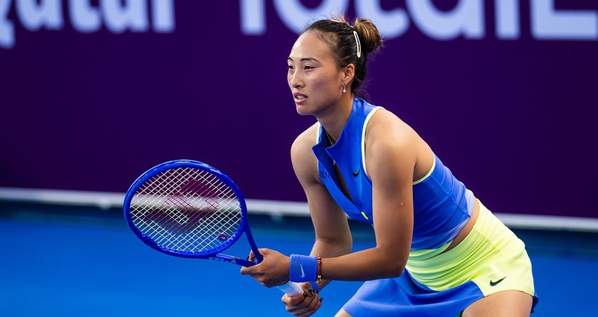 Qinwen Zheng doha 2026