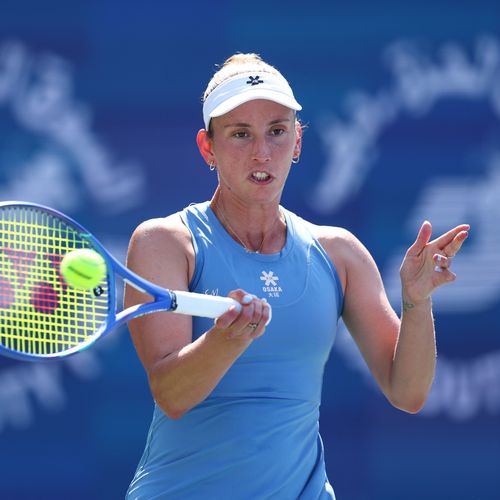 Elise Mertens, 2026 Dubai R1 (Getty)
