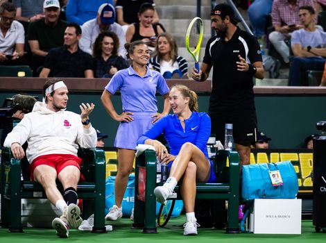 Alexander Bublik, Jasmine Paolini, Mirra Andreeva, Matteo Berrettini - Indian Wells 2026