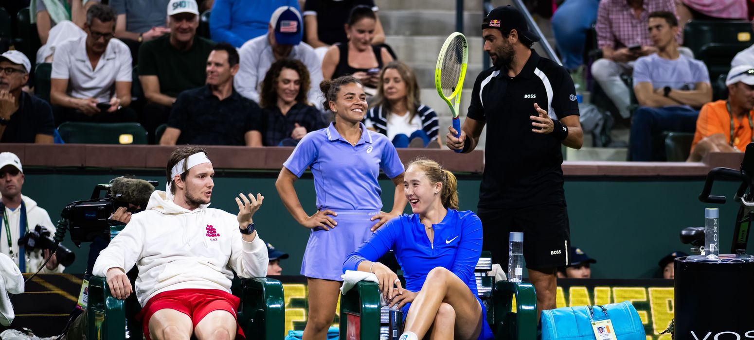 Alexander Bublik, Jasmine Paolini, Mirra Andreeva, Matteo Berrettini - Indian Wells 2026