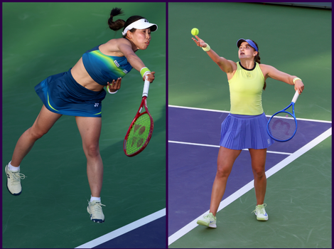 Himeno Sakatsume, Victoria Jimenez Kasintseva - Indian Wells 2026