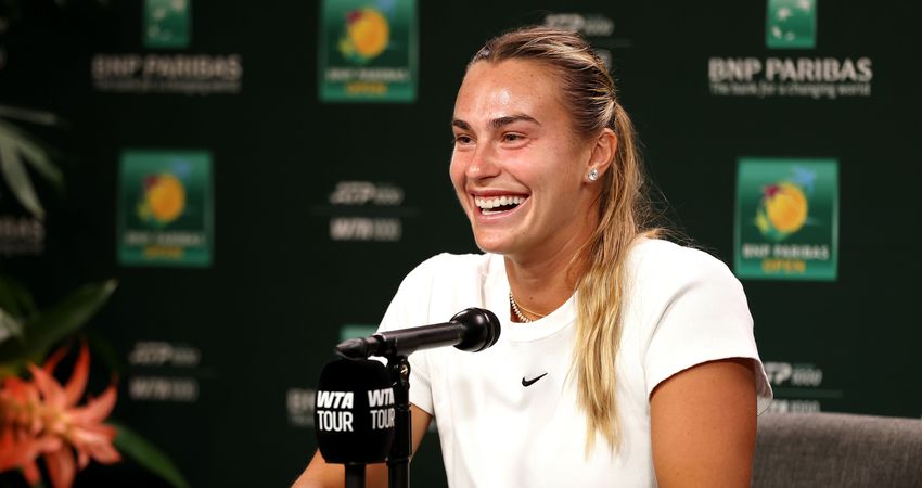 aryna sabalenka Indian Wells 2026