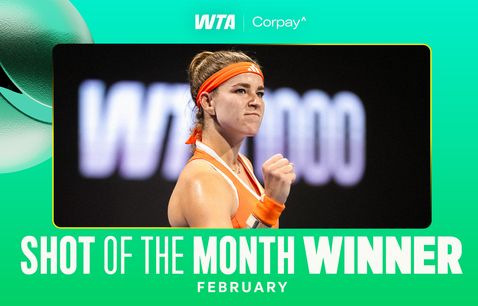 karolina muchova shot of the month