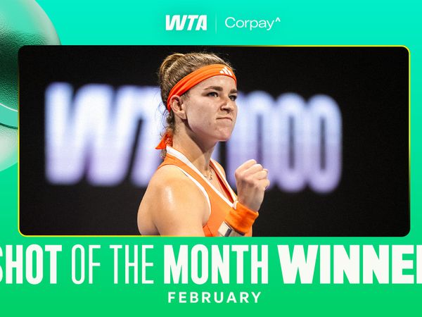 karolina muchova shot of the month