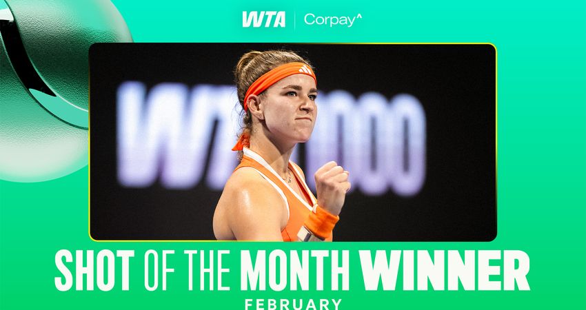 karolina muchova shot of the month