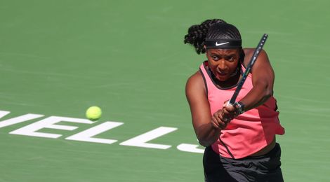 Hailey Baptiste, 2026 Indian Wells R2 (Getty)