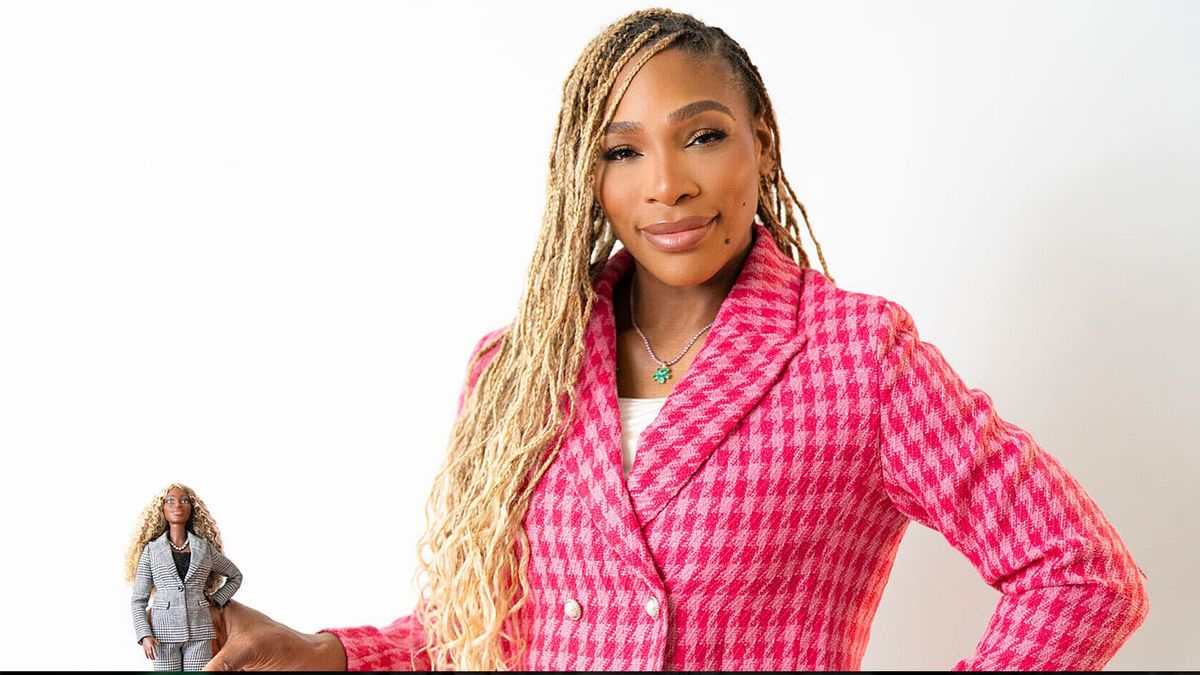 Serena Williams gets a Barbie for International Women's Day Serena Williams gets a Barbie for International Women's Day