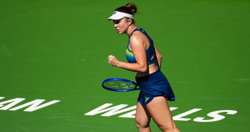 Linda Noskova, Indian Wells Day 5