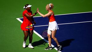 Taylor Townsend and Katerina Siniakova, Indian Wells 2026