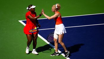 Taylor Townsend and Katerina Siniakova, Indian Wells 2026