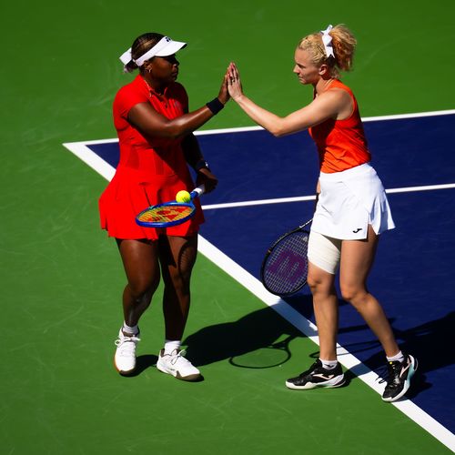 Taylor Townsend and Katerina Siniakova, Indian Wells 2026