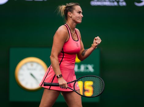 Aryna Sabalenka, Indian Wells Day 10