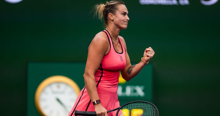 Aryna Sabalenka, Indian Wells Day 10