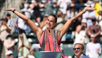 Sabalenka, IW trophy 2026