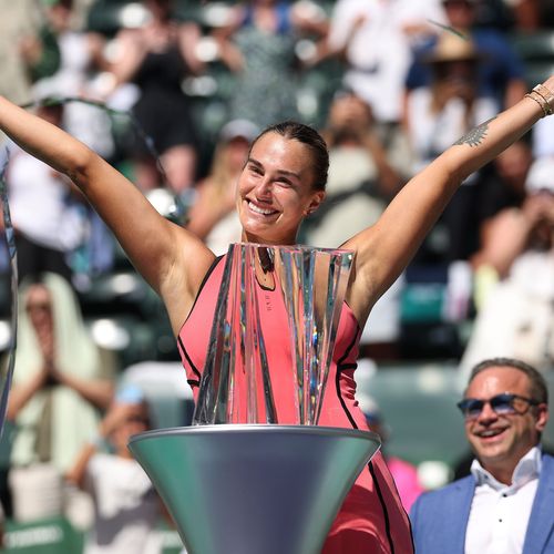 Sabalenka, IW trophy 2026