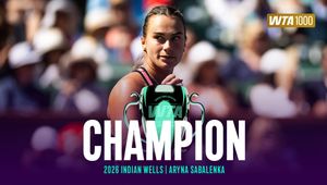 Sabalenka champs corner