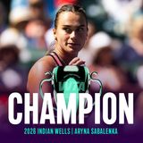Sabalenka champs corner
