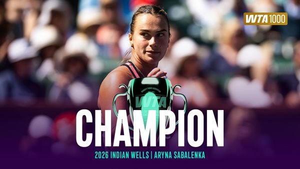 Sabalenka champs corner