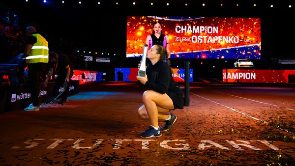 Jelena Ostapenko, Stuttgart Day 7