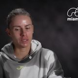 Raising the bar: Linette on the intensity needed to knock off Swiatek