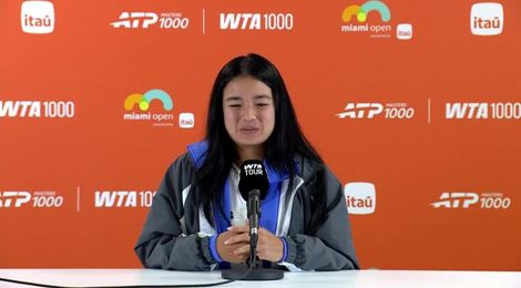 Press conference: Eala finds a new level of belief after outlasting Siegemund