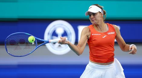 Magda Linette, 2026 Miami R2 (Getty)
