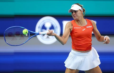 Magda Linette, 2026 Miami R2 (Getty)