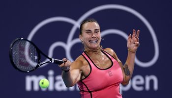 Aryna Sabalenka, 2026 Miami R2 (Getty)