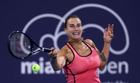 Aryna Sabalenka, 2026 Miami R2 (Getty)