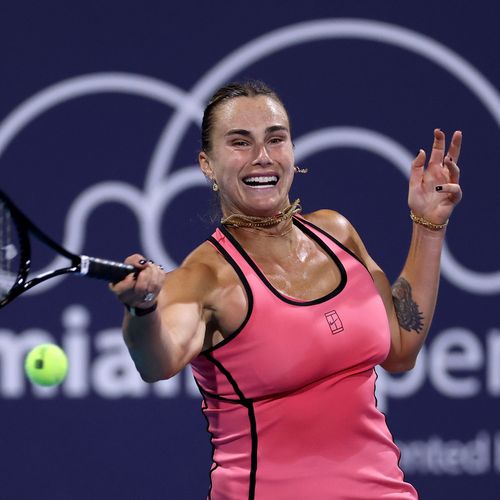 Aryna Sabalenka, 2026 Miami R2 (Getty)