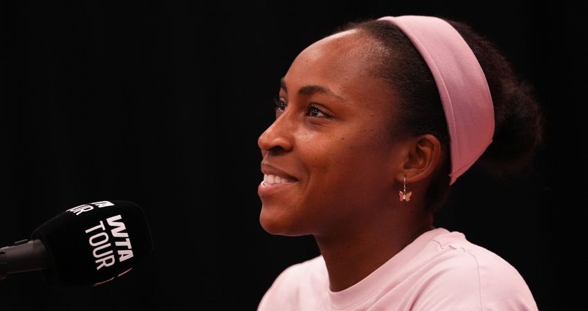 Gauff Miami media day