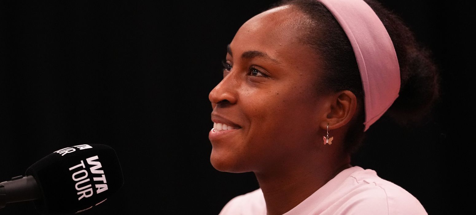 Gauff Miami media day