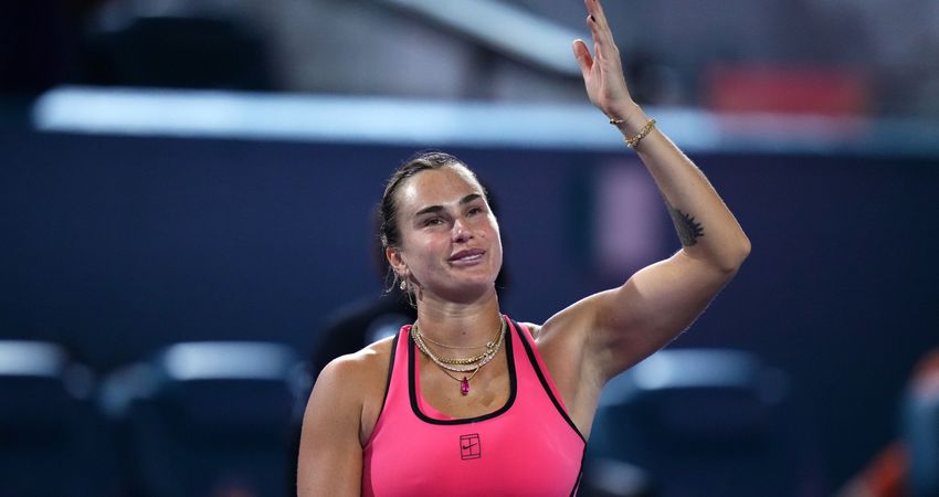 Aeyna Sabalenka, 2026 Miami R3 (Getty)