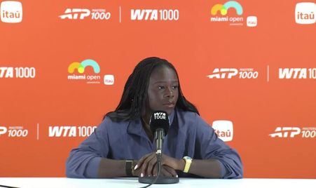 MIAMI - PRESS CONFERENCE - R16 - VICTORIA MBOKO_Digital Download_m48950