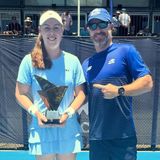 Talia Gibson and Jarrad Bunt in Sydney in 2025