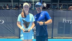 Talia Gibson and Jarrad Bunt in Sydney in 2025