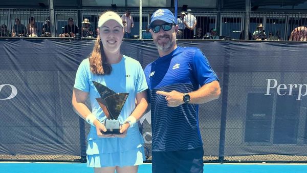 Talia Gibson and Jarrad Bunt in Sydney in 2025