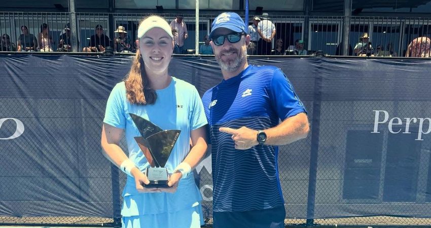 Talia Gibson and Jarrad Bunt in Sydney in 2025