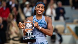 Coco Gauff, Roland Garros 2025 trophy