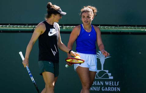 jasmine paolini sara errani 2025 indian wells
