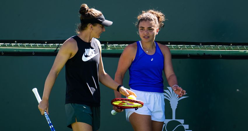 jasmine paolini sara errani 2025 indian wells