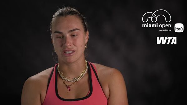 MIAMI - POST-MATCH INTERVIEW - QF - ARYNA SABALENKA - ENGLISH_Digital Download_m49006