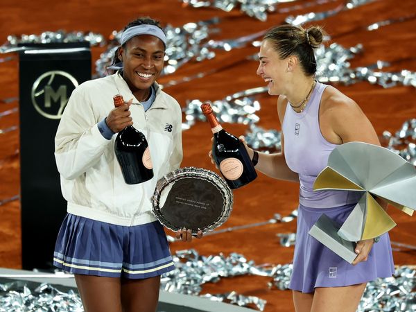 aryna sabalenka coco gauff madrid 2025