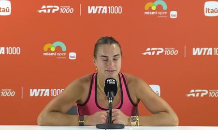 'I played incredible tennis': Sabalenka on her win vs. Rybakina
