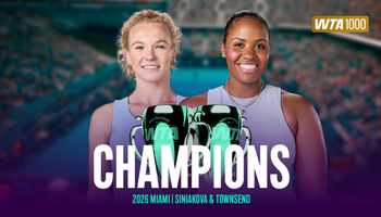 Katerina Siniakova and Taylor Townsend, Miami 2026 Champions