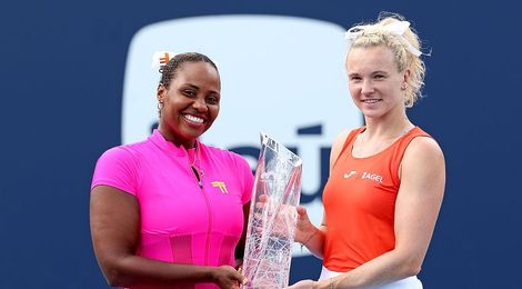 Taylor Townsend and Katerina Siniakova, Miami 2026
