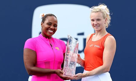 Taylor Townsend and Katerina Siniakova, Miami 2026