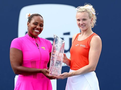 Taylor Townsend and Katerina Siniakova, Miami 2026