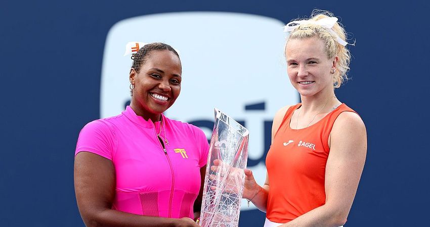 Taylor Townsend and Katerina Siniakova, Miami 2026